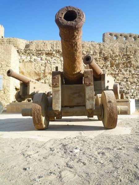cannons at El Quseir fort