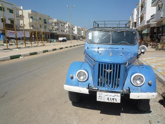 You might spot some interesting and well preserved old cars in any of the streets. 
Photo Copyright MarsaAlam.com 2008