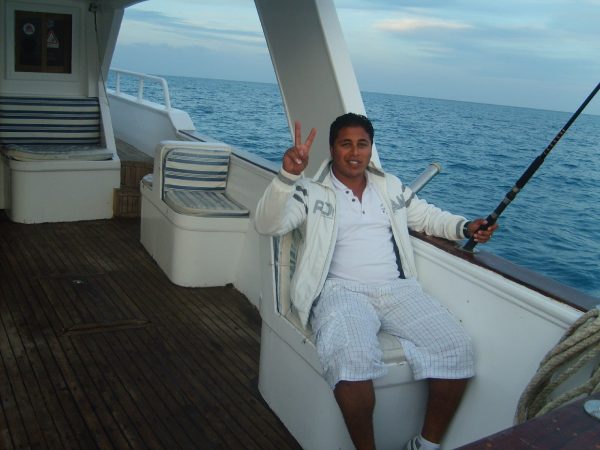 Deep sea fishing in the Red Sea - it can be relaxing but also exciting
