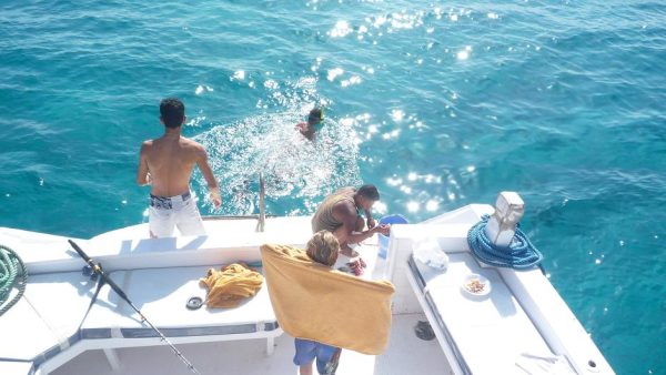 Even in winter the Red Sea is beautifully warm 