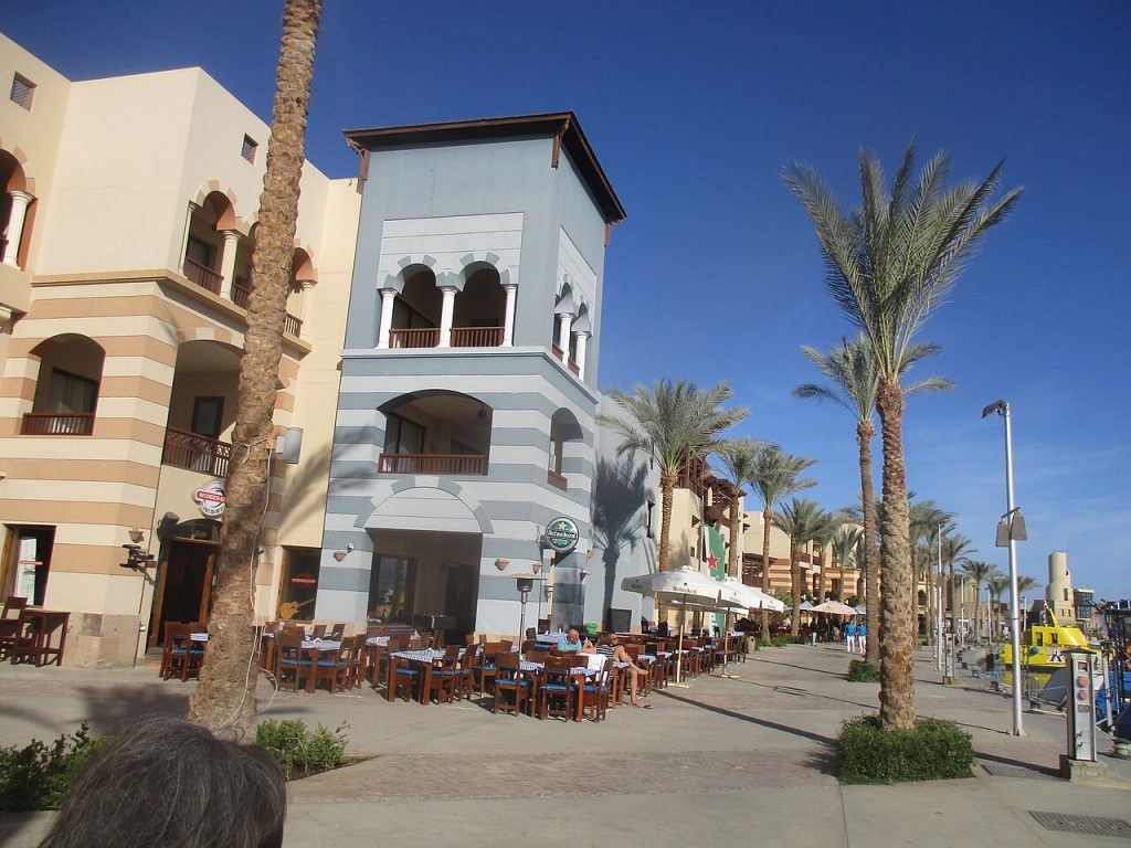 The marina - Wunder Bar in the foreground.
Robert Schediwy: CC BY-SA 4.0 Wikimedia
