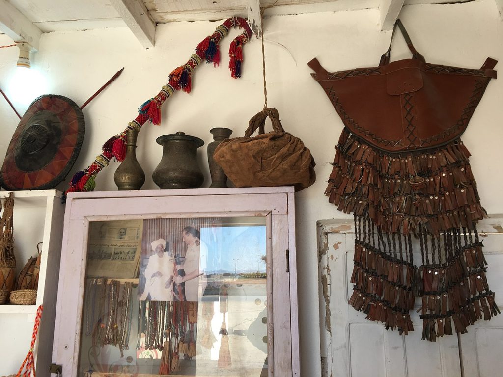 Some of the many exhibits at the Shalateen Museum 
Photo - Hatem Moushir - CC BY-SA 4.0 - via Wikimedia Commons