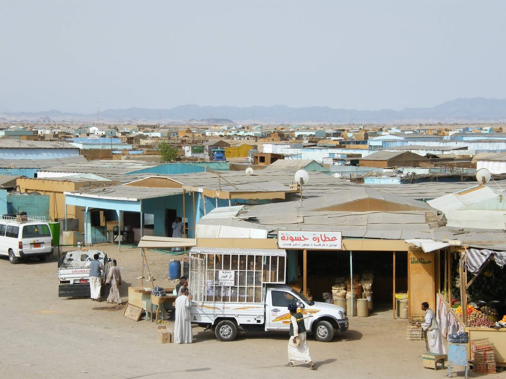 A market in the centre of Shalateen 
Photo - Youssef Alam - CC BY 3.0 - Wikimedia Commons