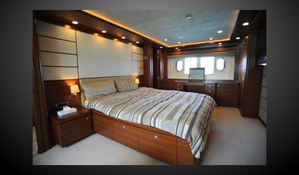 The master bedroom