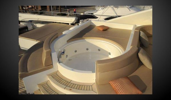 There's even a jacuzzi 