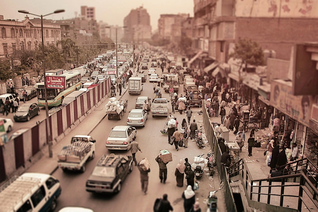 Eine Straße in Kairo – Foto von 8moments via Pixabay.com