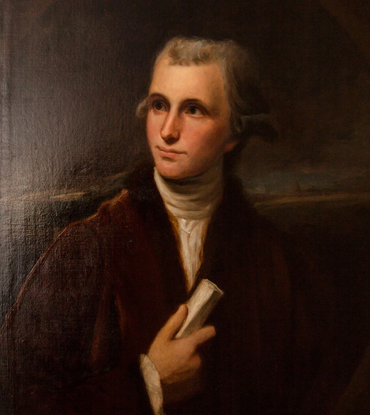 Eyles Irwin visited El Quseir in 1777
Painter: G Romney. Crop of original photo
Photo: Simon Modera
CC BY-SA 4.0 via Wikimedia.