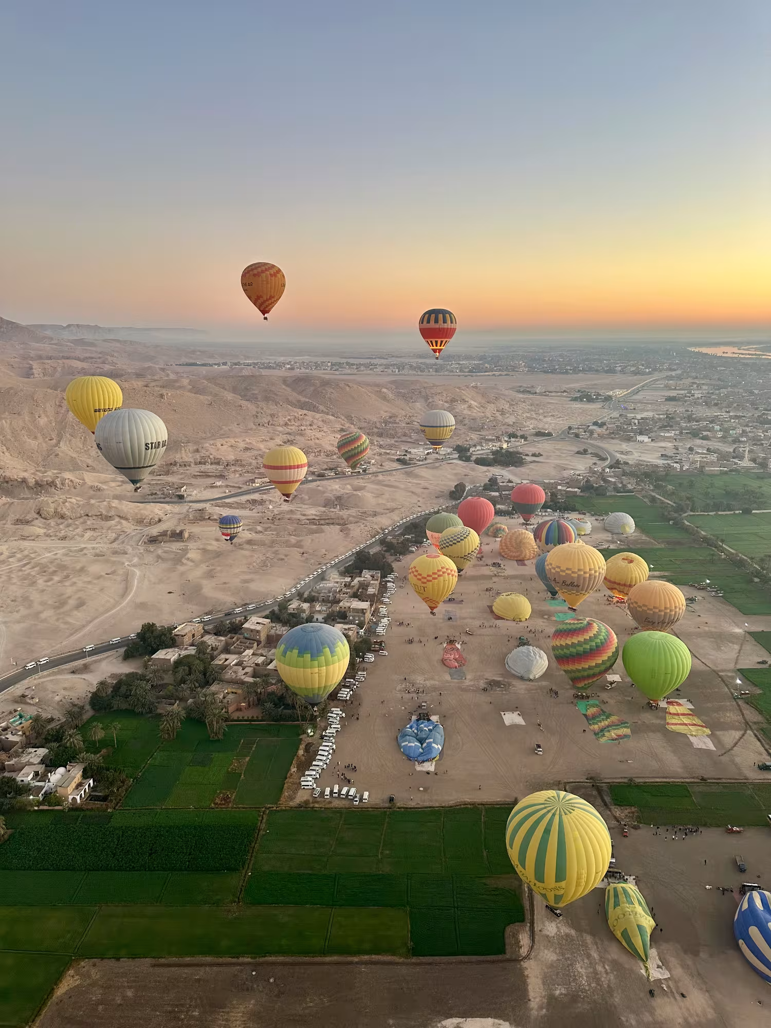Another busy day at Luxor's Ballooning Airport
Photo credit: John Cameron via Unsplash.