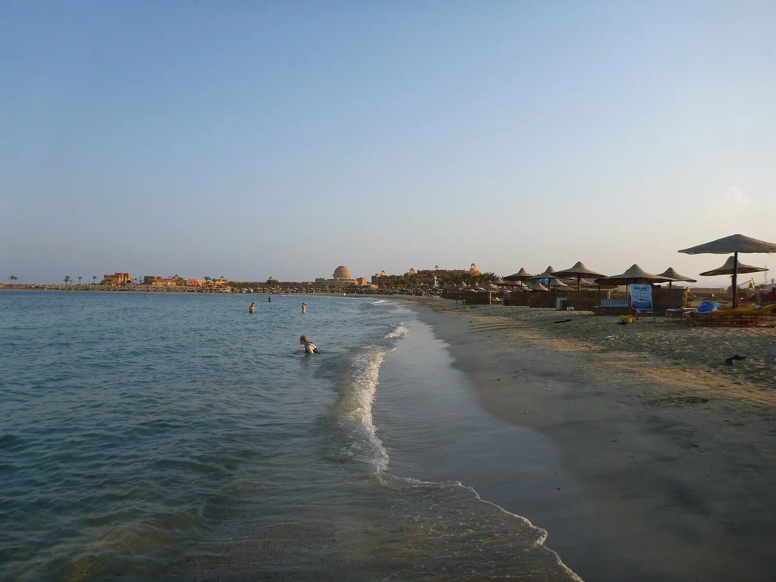Enjoy the calm  waters of Abu Dabbab Bay 
Photo credit: Wusel007 CC BY-SA 3.0 via Wikimedia