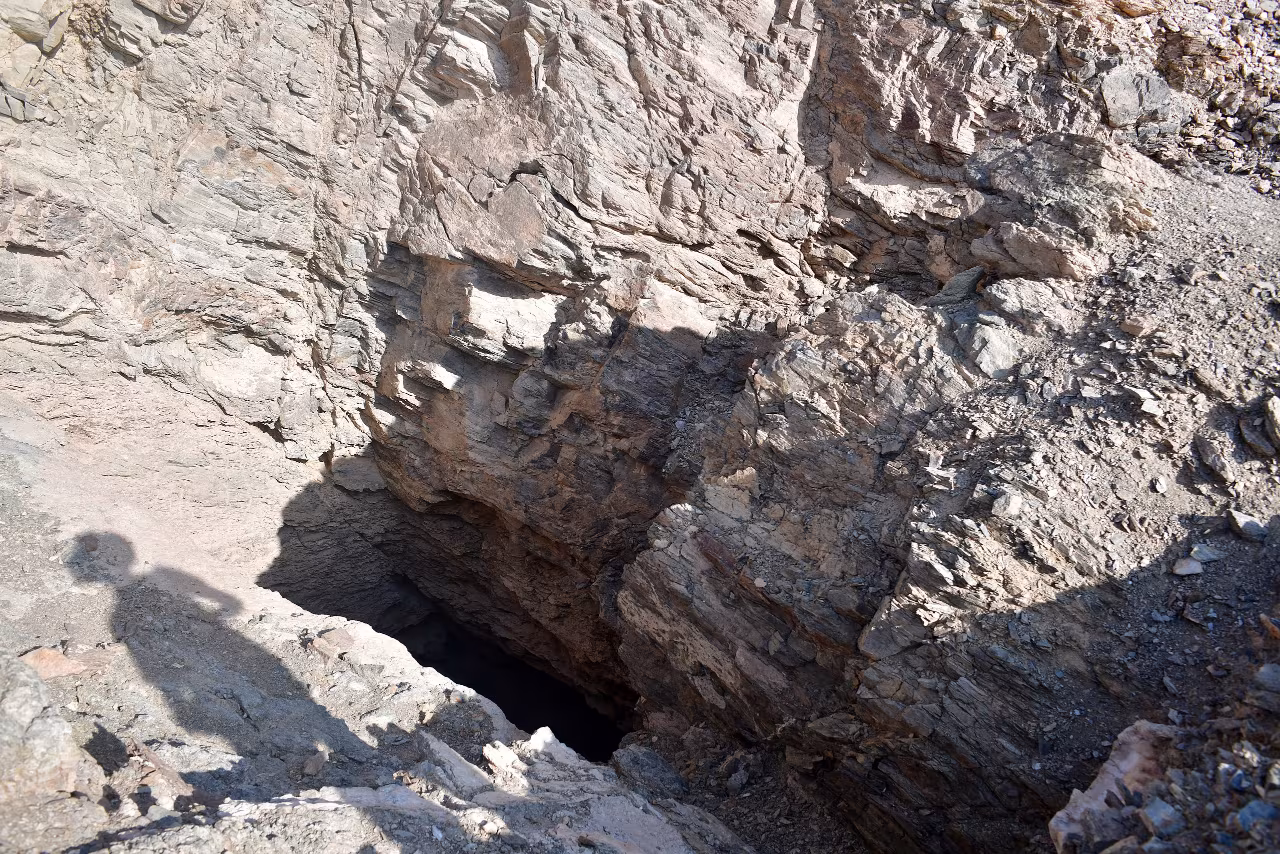 Deep Emerald Mine Shaft at Sikait. 
Image: Panegyrics of Granovetter via Flickr CC BY-SA 2.0