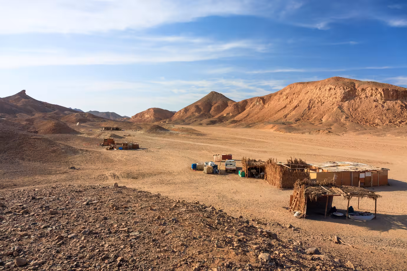 An Ababda village near Marsa Alam. 
Patryk Kosmider/Shutterstock.com