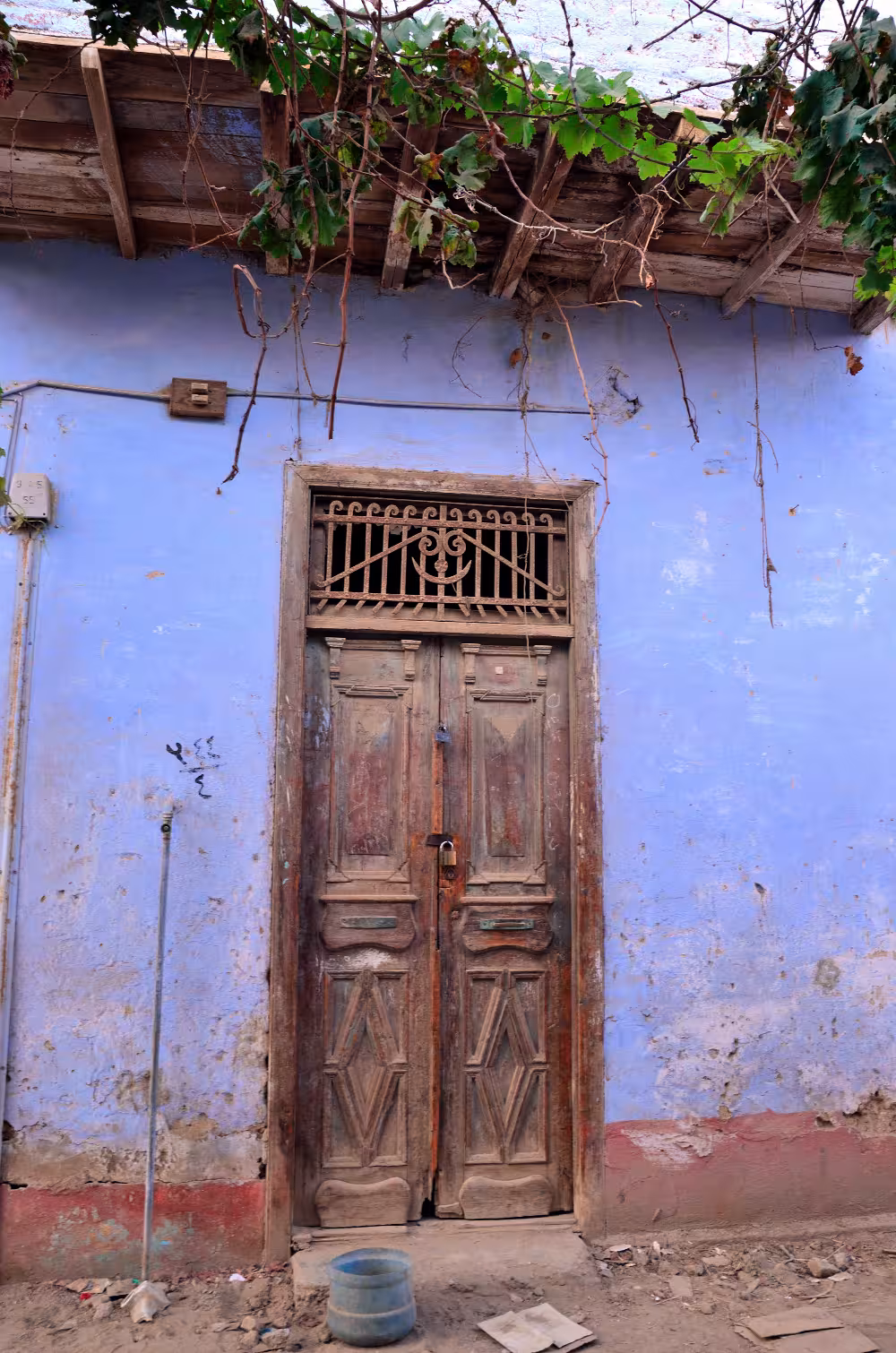 One of many old photogenic doorways. Maundanros/Shutterstock.com