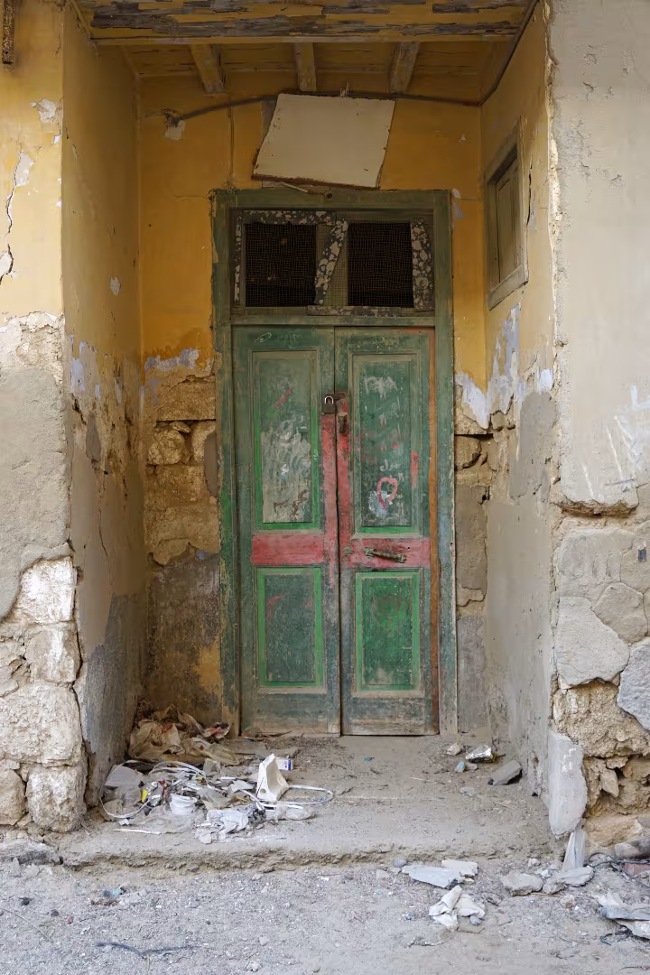 A doorway showing the marks of time.
ID 413214281 © 7chriss3
| Dreamstime.com