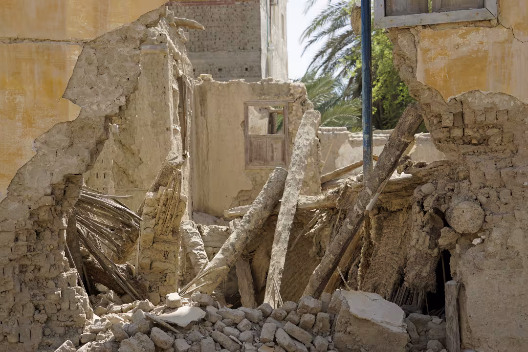 There seems little left of this old El Quseir house. 
ID 413215359 © 7chriss3 | Dreamstime.com