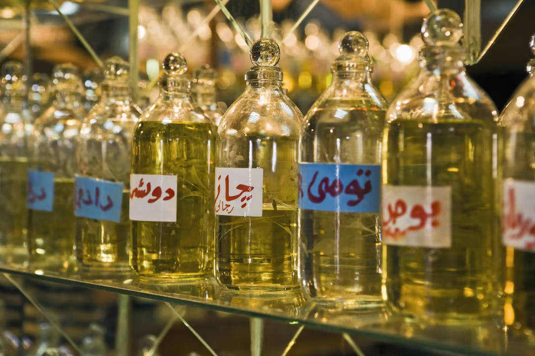 More essential perfume oils on display 
ID 33902158 © Photographerlondon
| Dreamstime.com